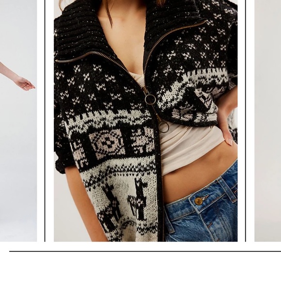 NWT We The Free - XS - Fantastic Convo Cardi Wool - Picture 3 of 9